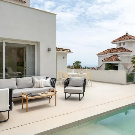 Spcrm5200 Luxury With Sea Views And Pool Vila Marbella